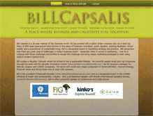 Tablet Screenshot of billcapsalis.com